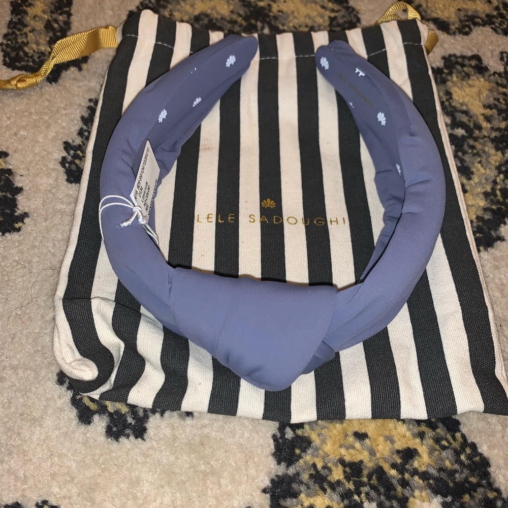 Lele Sadoughi INK Neoprene headband